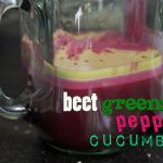 Beet Greens, Pepper & Cucumber Juice