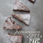 Persimmon Spice Cake