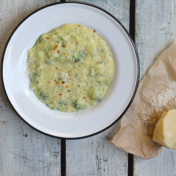 Broccoli Pesto Polenta || shutterbean 