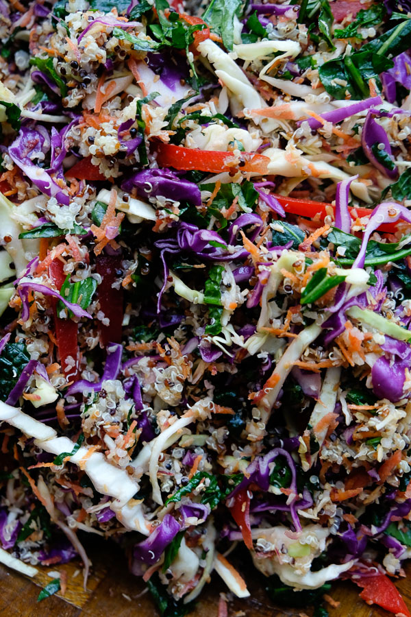 If you're looking for a good reset, check out this Coconut Quinoa Salad from Naturally Nourished. Recipe is on Shutterbean.com!