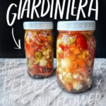 Giardiniera is an Italian relish you can add to salads and sandwiches! Find the recipe Shutterbean.com