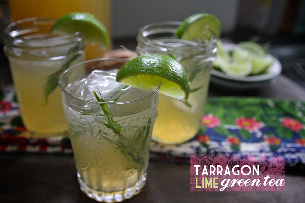 tarragon lime green tea