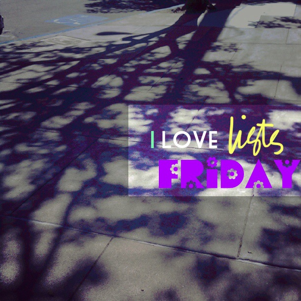 I love lists, Friday!