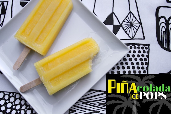 Piña Colada Ice Pops