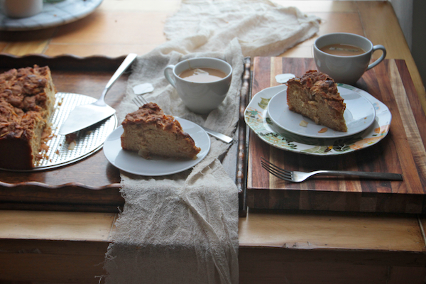 Coconut Chai Coffee Cake