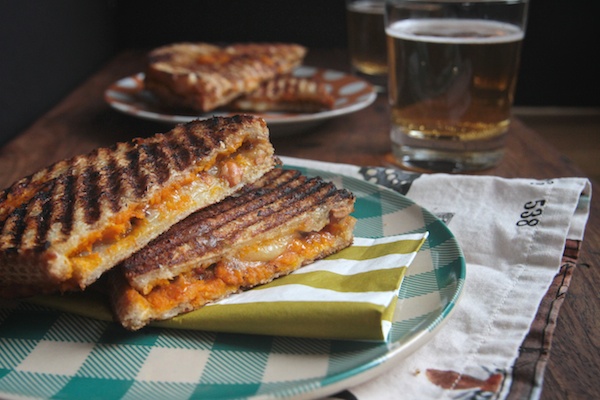 Pumpkin Hazelnut Grilled Cheese