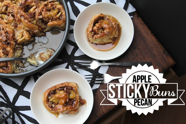 APPLE-PECAN sticky buns // shutterbean
