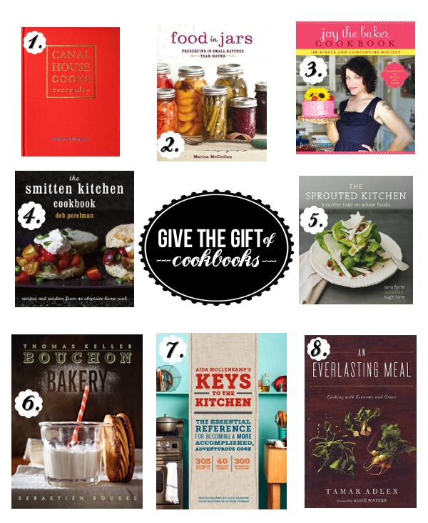 Give the Gift of Cookbooks