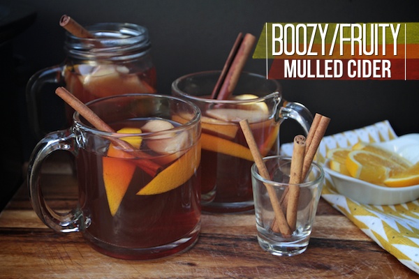 Boozy Fruity Mulled Cider