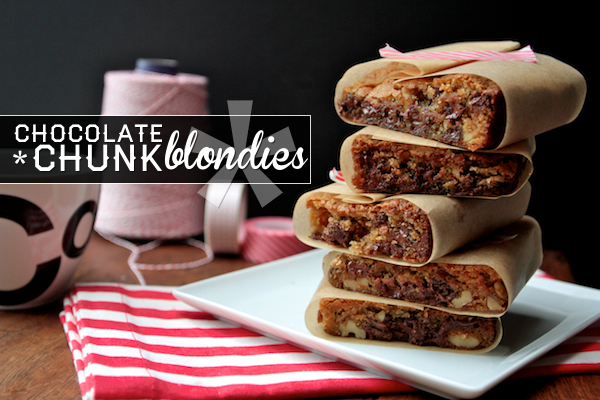 Chocolate Chunk Blondies