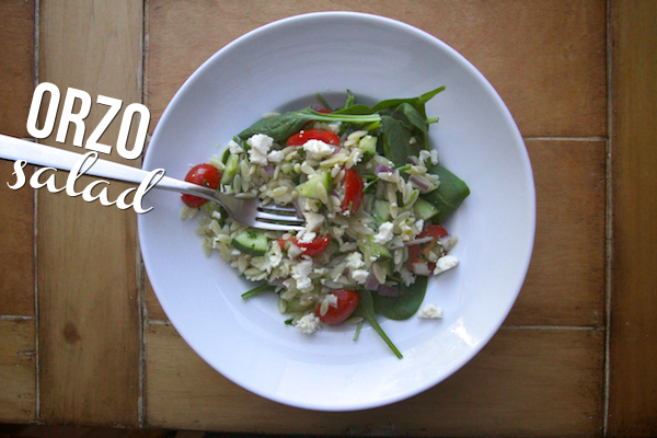 ORZO SALAD // shutterbean