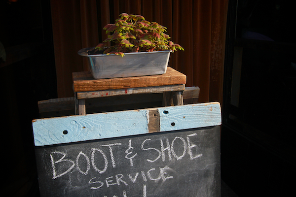 Out to Eat: Boot & Shoe Service