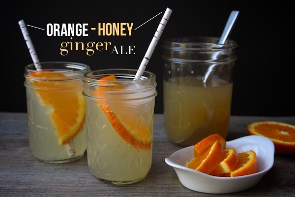 Orange Honey Ginger Ale