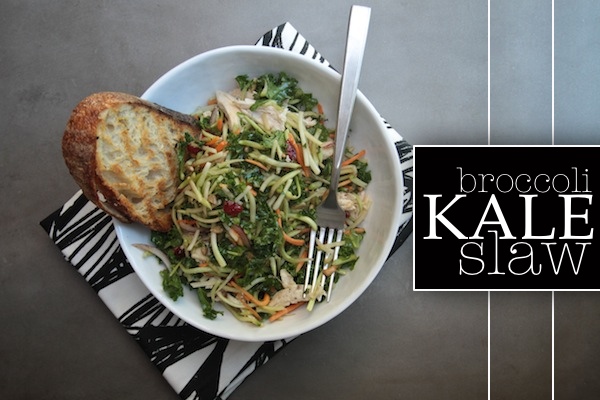Broccoli Kale Slaw // shutterbean