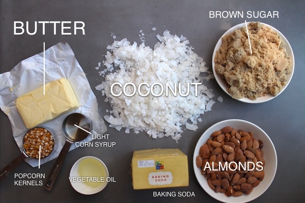 Coconut Almond Caramel Corn // shutterbean