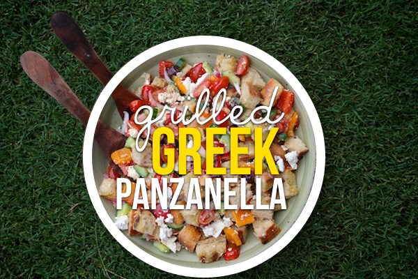 Grilled Greek Panzanella // shutterbean