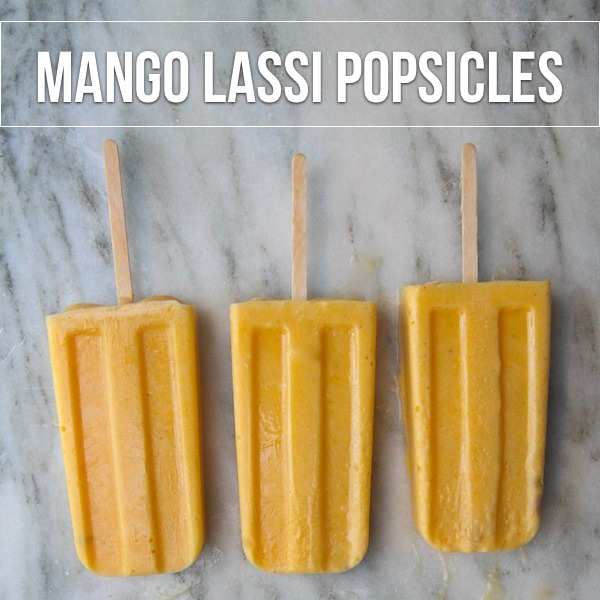 Mango Lassi Popsicles // shutterbean