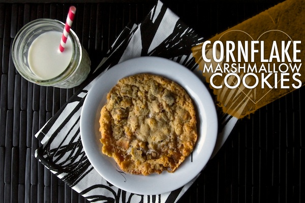 Cornflake Marshmallow Cookies