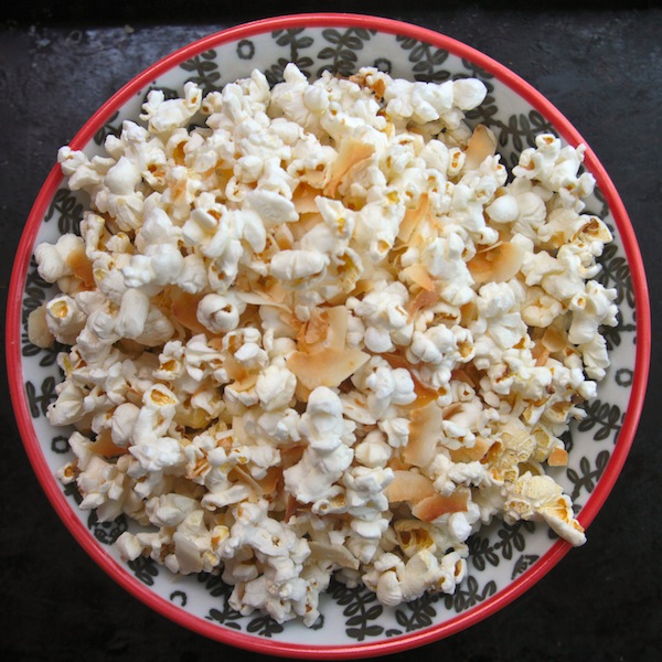 Toasted Coconut Popcorn // shutterbean