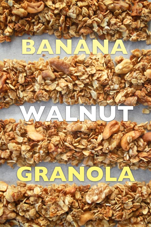 Banana Walnut Granola // shutterbean