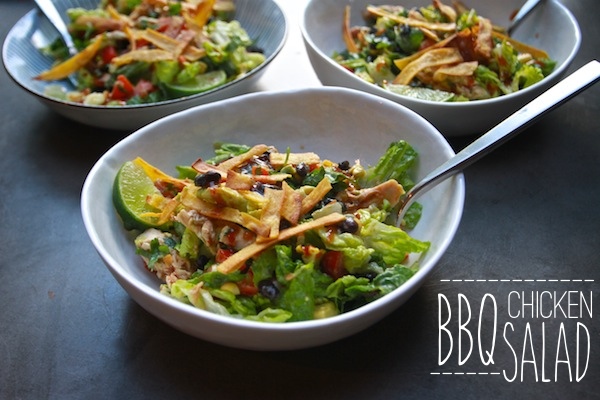 BBQ Chicken Salad // shutterbean