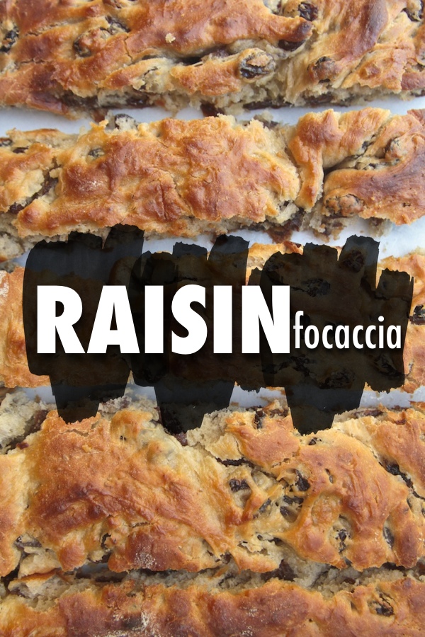 Raisin Focaccia