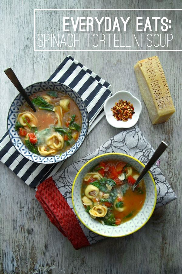 Spinach Tortellini Soup // shutterbean