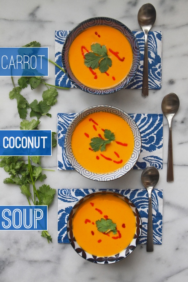 Carrot Coconut Soup // shutterbean