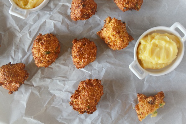 Sausage Jalapeño Hushpuppies // shutterbean
