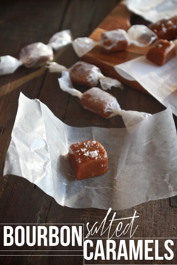 Bourbon Salted Caramels // shutterbean