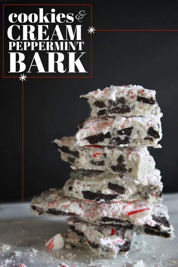 Cookies & Cream Peppermint Bark // shutterbean