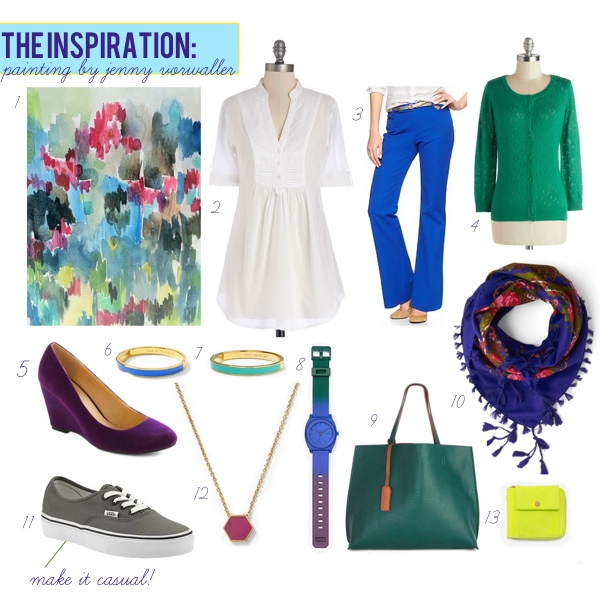 OUTFITTING: SPRING PAINTING