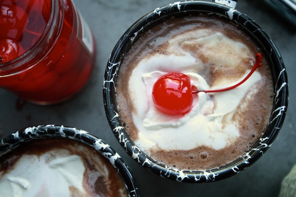 Cherry Vanilla Hot Chocolate // shutterbean