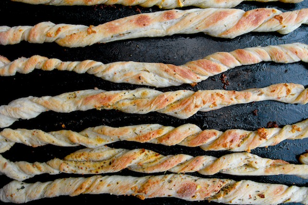 Garlic Herb Bread Twists // shutterbean