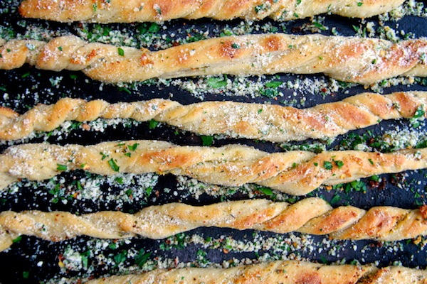 Garlic Herb Bread Twists // shutterbean