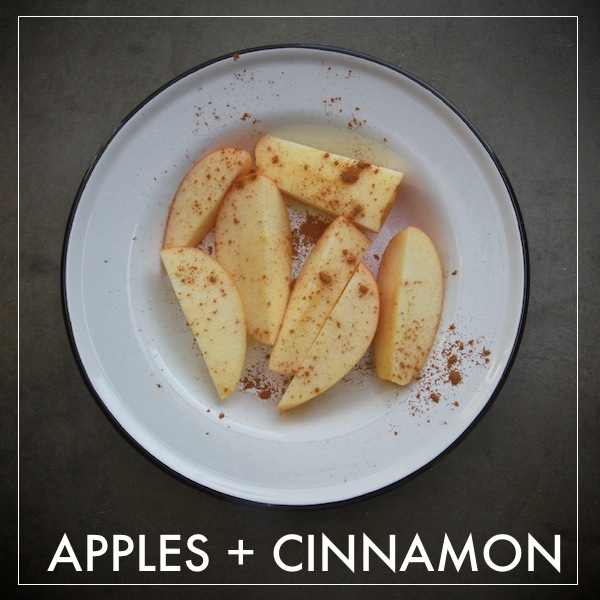 Healthy Snack- Apples + Cinnamon // shutterbean