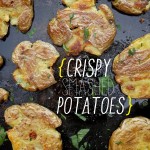 Crispy Smashed Potatoes // shutterbean