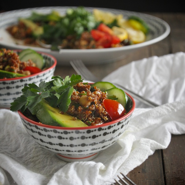 Quinoa Tabbouleh Salad // shutterbean