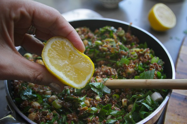 Quinoa Tabbouleh Salad // shutterbean