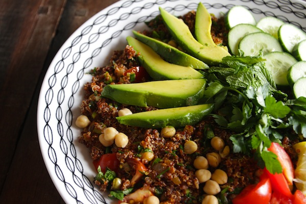 Quinoa Tabbouleh Salad // shutterbean