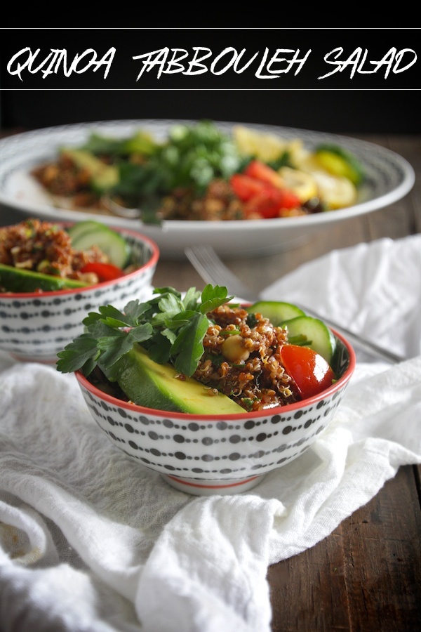 Quinoa Tabbouleh Salad // shutterbean