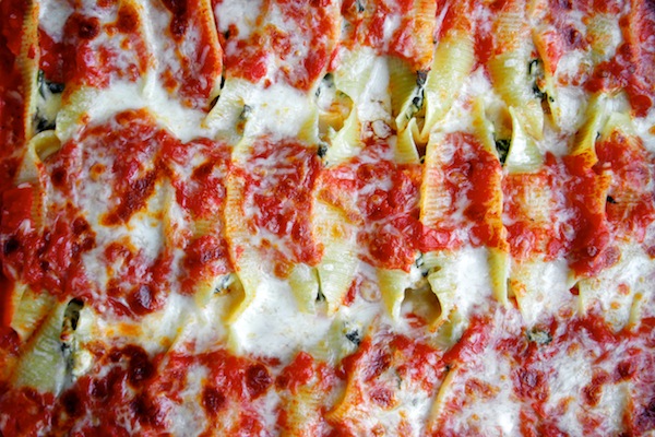 Sausage & Kale Stuffed Shells // shutterbean