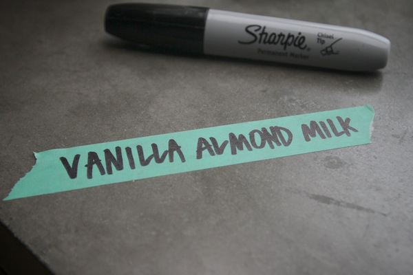 Homemade Vanilla Almond Milk // shutterbean