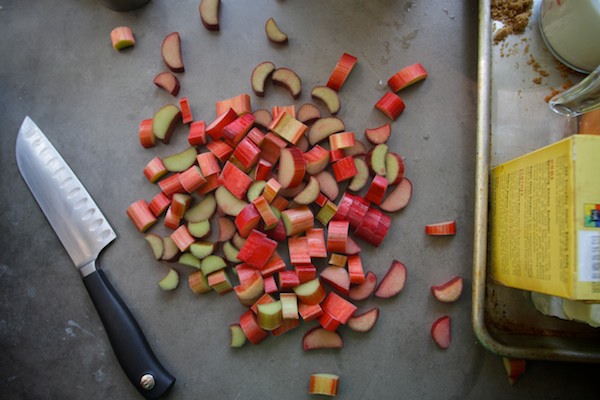 Rhubarb Coffee Cake // shutterbean