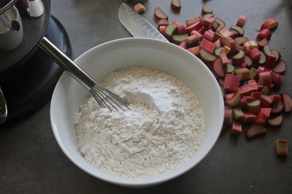 Rhubarb Coffee Cake // shutterbean