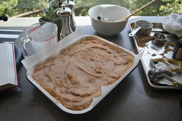 Rhubarb Coffee Cake // shutterbean