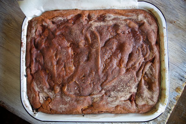 Rhubarb Coffee Cake // shutterbean