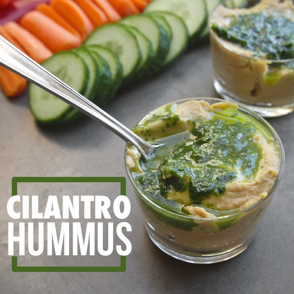 Cilantro Hummus // shutterbean