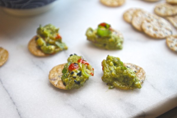 Spicy Sesame Guacamole // shutterbean