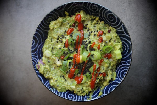 Spicy Sesame Guacamole // shutterbean